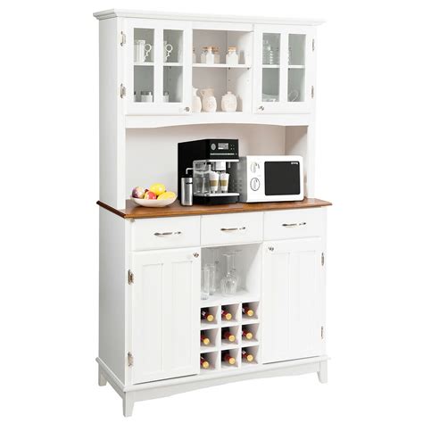 buffet kitchen hutch with storage